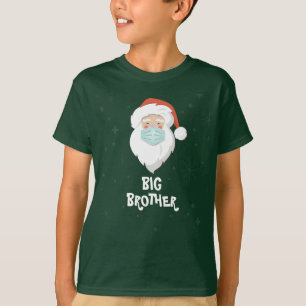 T-shirt Frère aîné de Noël personnalisé pour la famille