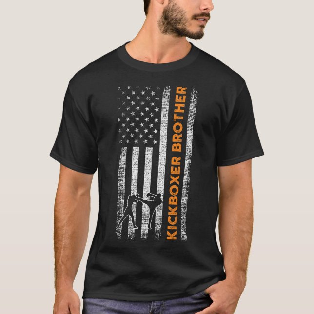 T-shirt Frère de kickboxing  (Devant)