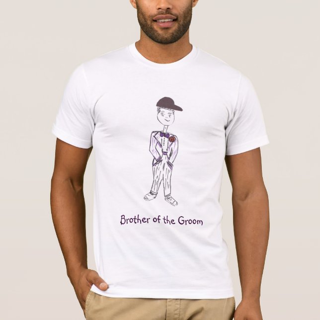 T-shirt Frère de la chambre (Devant)