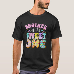 T-shirt Frère de la Douce 1er Anniversaire Thème Donut