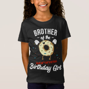 T-Shirt Frère De La Fille D'Anniversaire Quarantinée Drôle