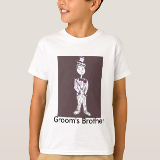 T-shirt Frère de la Groom/Bachelor
