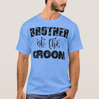 T-shirt Frère De La Salle De Mariage Pour Le Jour De Maria