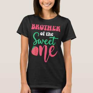 T-shirt Frère de la sucrerie une fraise été premier B