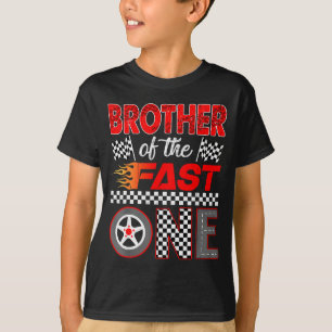 T-shirt Frère de la voiture de course de premier anniversa