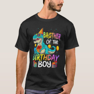 T-shirt Frère De L'Anniversaire Garçon Correspondant Famil