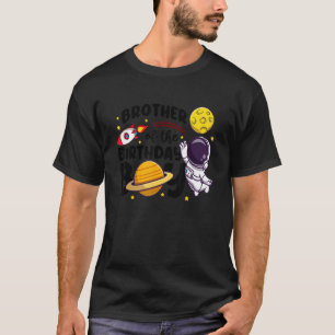 T-shirt Frère De L'Astronaut Anniversaire Thème Espace Gar