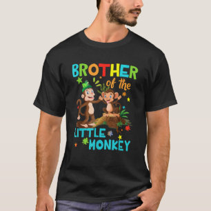 T-shirt Frère De Petit Singe Anniversaire Famille Chemises