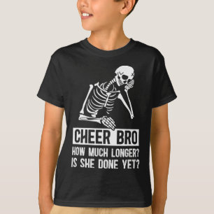 T-shirt Frère de pom-pom girl drôle Frère de cheerleader
