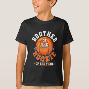 T-shirt Frère de Rookie 1er Anniversaire Sketll Fête de Fa
