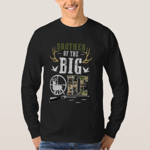 T-shirt Frère de The Big One 1er garçon d'anniversaire cha
