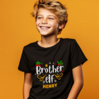 Frère de typographie Elfe Amusement Famille Assort