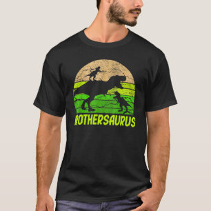 T-shirt Frère Dinosaur Frère Saurus 2 Deux Enfants Christm