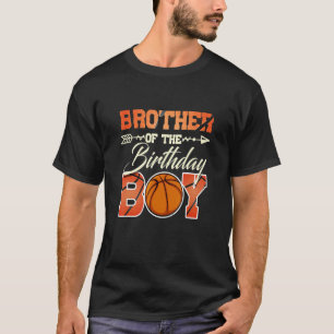 T-shirt Frère Du Basket-Ball Pour Enfants