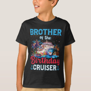 T-shirt Frère du bateau de croisière d'anniversaire Funny