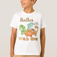 T-shirt Frère du Far One Dinosaures