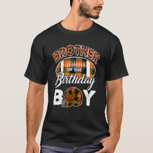 T-shirt Frère Du Football D'Anniversaire Correspondant Fam