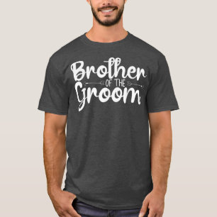 T-shirt Frère du marié Funny mariage ou enterrement de vie