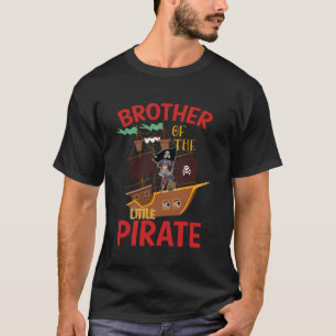 T-shirt Frère Du Pirate Anniversaire Enfants Qui Correspon