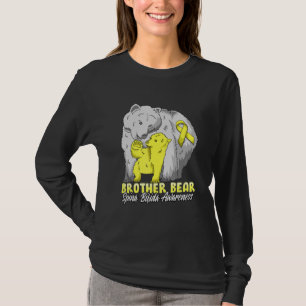 T-shirt Frère D'Un Enfant Avec Spina Bifida Bouillon Lié