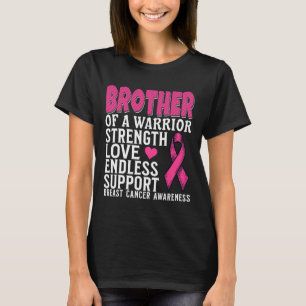 T-shirt Frère D'Un Guerrier Soutien À La Sensibilisation A