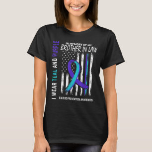 T-shirt Frère en droit Prévention du suicide Amérique