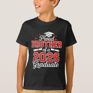 T-shirt Frère fier d'un Cl de la promotion 2026 Senior Dip