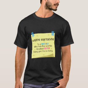 T-shirt Frère Greatest Sister Soeur