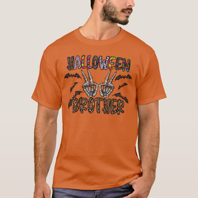 T-shirt Frère Halloween (Devant)