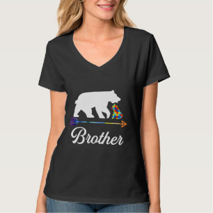 T-shirt Frère Ours Sensibilisation sur l'autisme Fière Aut