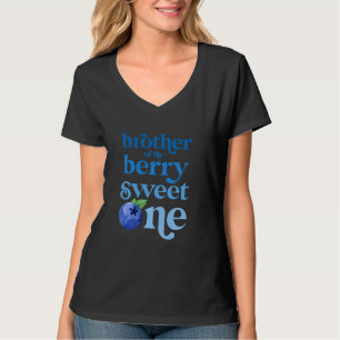 T-shirt Frère premier anniversaire Berry Sweet One Blueber