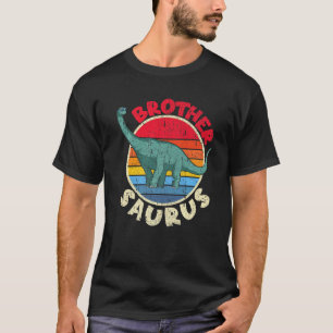 T-shirt Frère Saurus I Brachiosaurus Diplodocus I Famille
