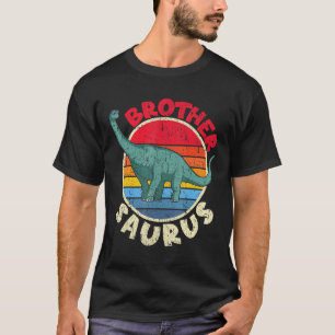 T-shirt Frère Saurus I Brachiosaurus Diplodocus I Famille