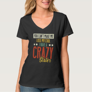 T-shirt Frère soeur ne peut pas perdre mon Cool J'ai un fo