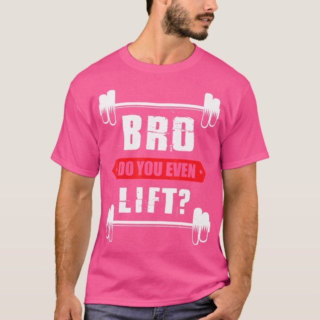 T-shirt Frère, tu fais de la musculation Bodybuilding (Devant)