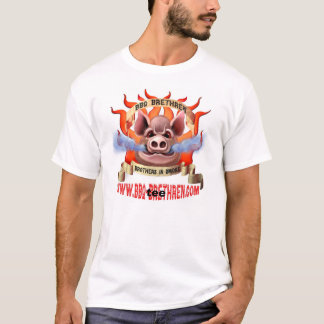 T-shirt Frères de BBQ, pièce en t