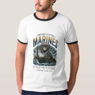 T-shirt Frères des Marines des États-Unis de la Fraternité