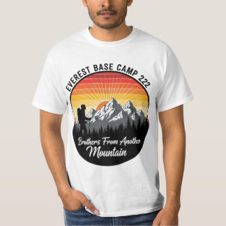T-shirt Frères d'un autre Randonnée de l'Everest de la Mon