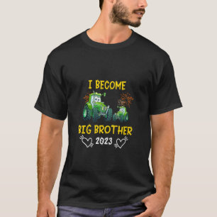 T-shirt Frères et sœurs enfants Grand frère tracteur agric