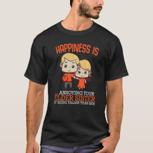 T-shirt Frères frères jumeaux Anniversaire plus vieux