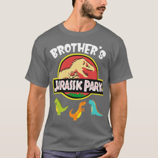 T-shirt Frères Jurassk Part Heureux Père Parent Juillet 4