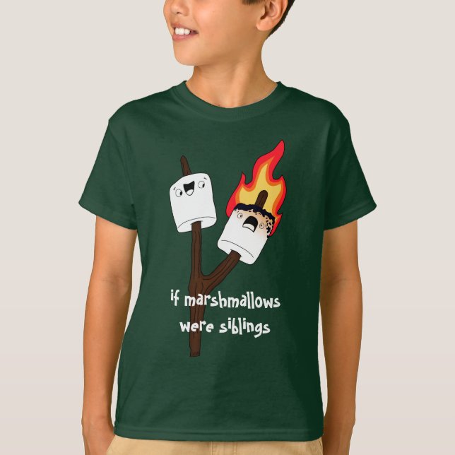 T-shirt Frères Marshmallow (Devant)