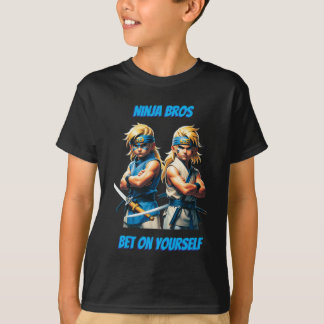 T-shirt Frères Ninja Parie sur Toi Jeunesse