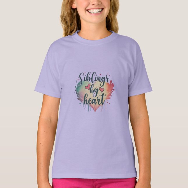 T-shirt Frères par coeur (Devant)