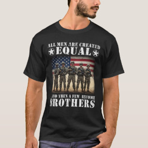 T-shirt Frères vétérans Fraternité militaire Patriotique