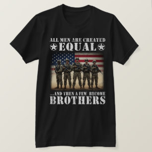 T-shirt Frères Vétérans Fraternité Militaire Patriotique