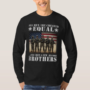 T-shirt Frères vétérans Fraternité militaire Patriotique 