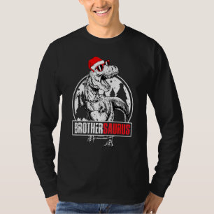 T-shirt Frèresaurus Noël dinosaure appariés Pjs Fami
