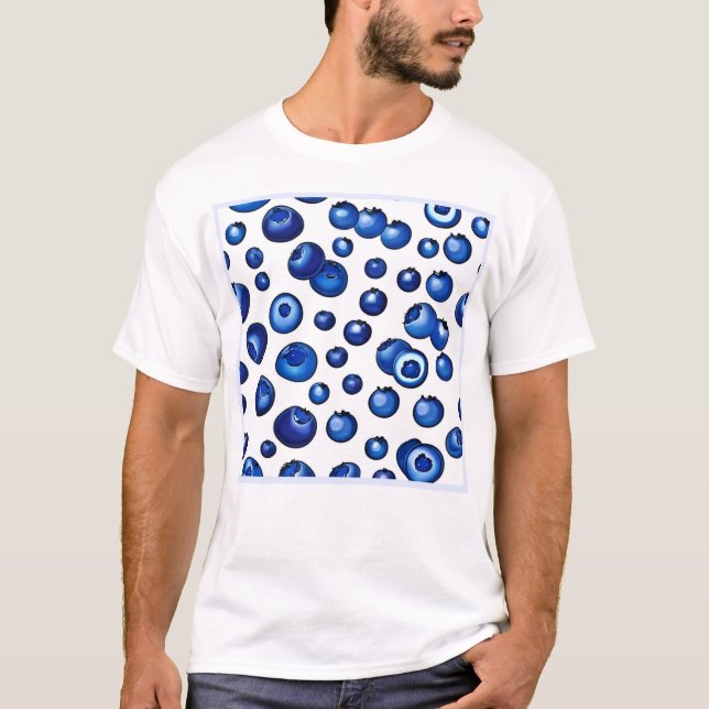T-shirt Fresh Blueberry (Devant)