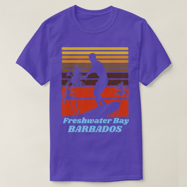 T-shirt Freshwater Bay pour les amateurs de vacances à la  (Design devant)